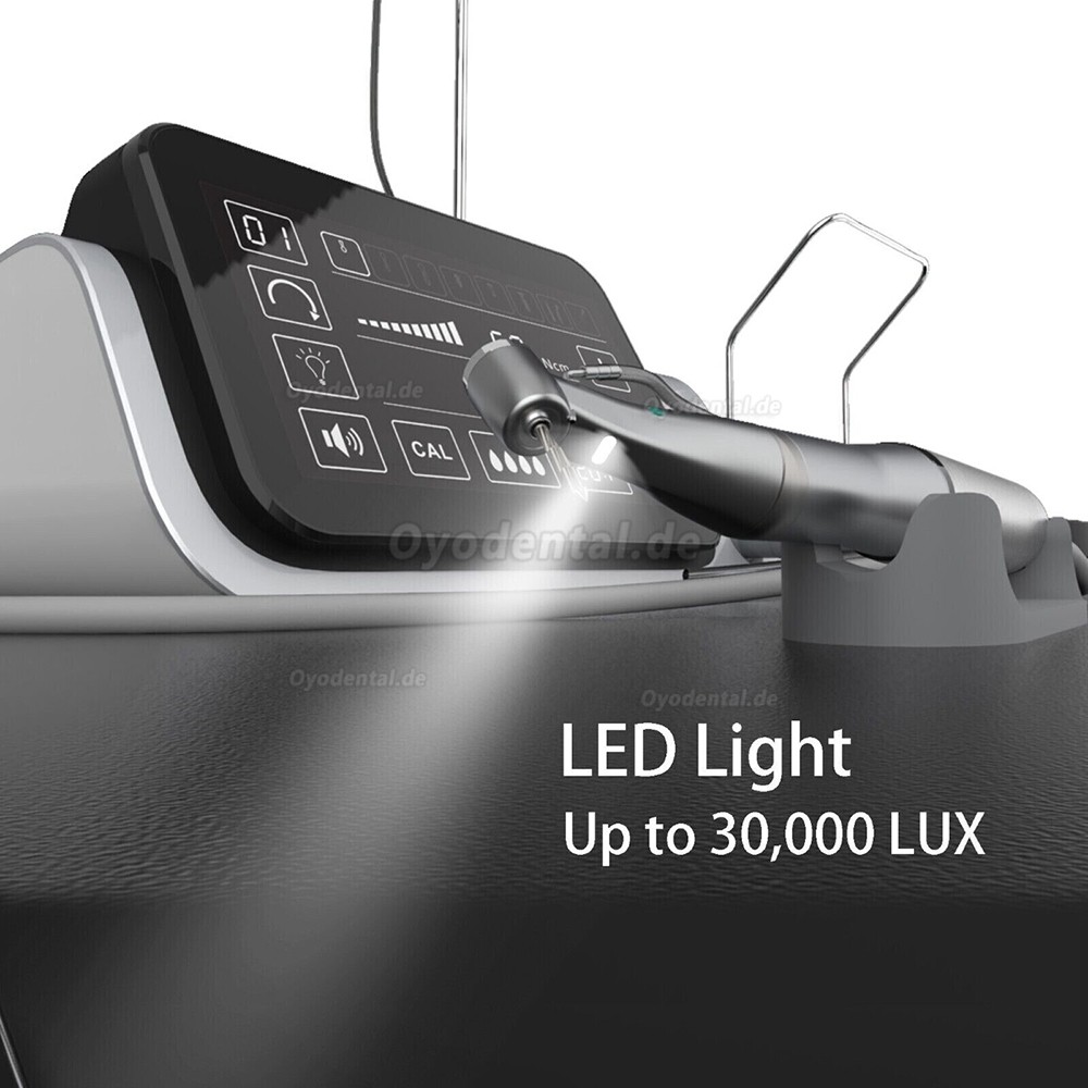YUSENDENT COXO C-Sailor Pro Zahnimplantatsystem Bürstenloser Chirurgischer Motor mit 2Pcs 20:1 LED-Winkelstück